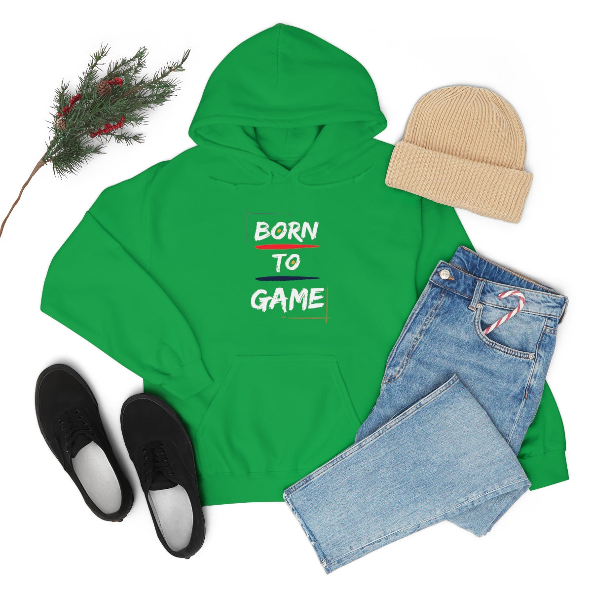 Born To Game Hoodie MVW